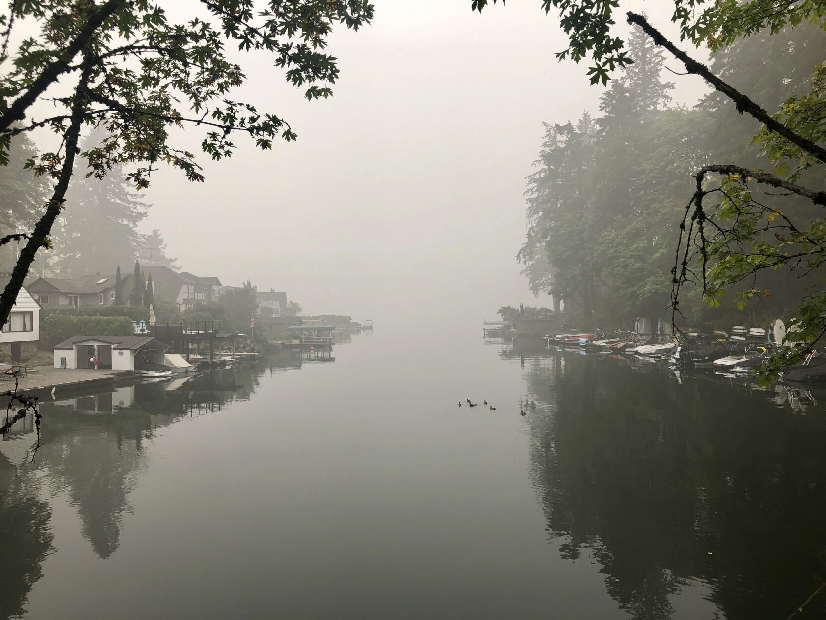 Pacific Northwest Wildfires Smoky Skies